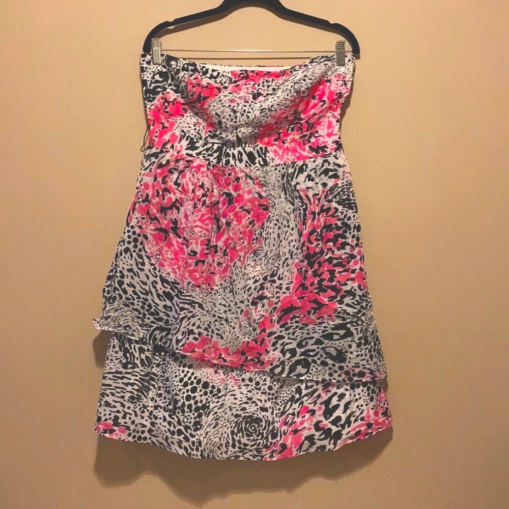 Kensie Dresses, NWT Strapless, Animal Print